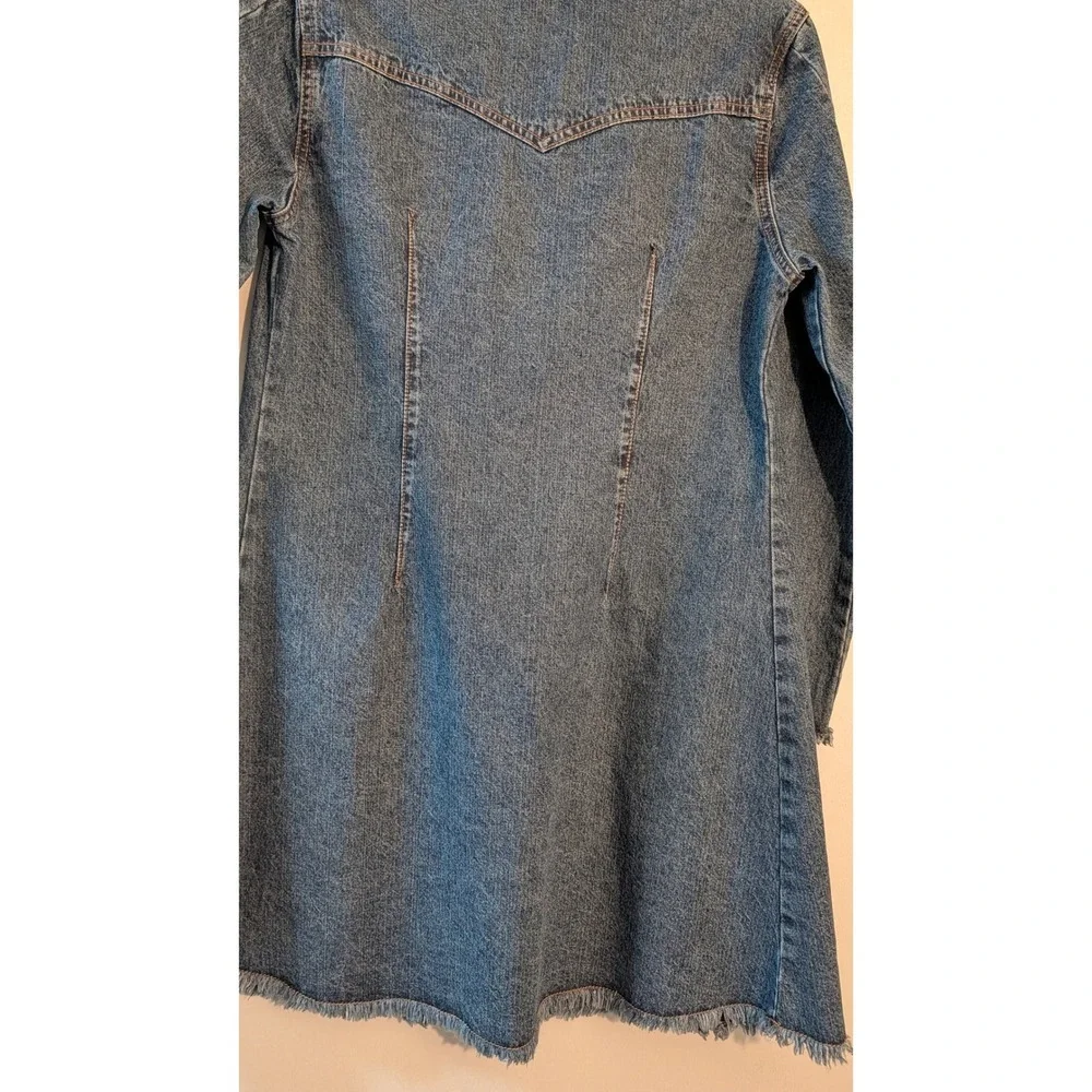 Ethyl longline denim
